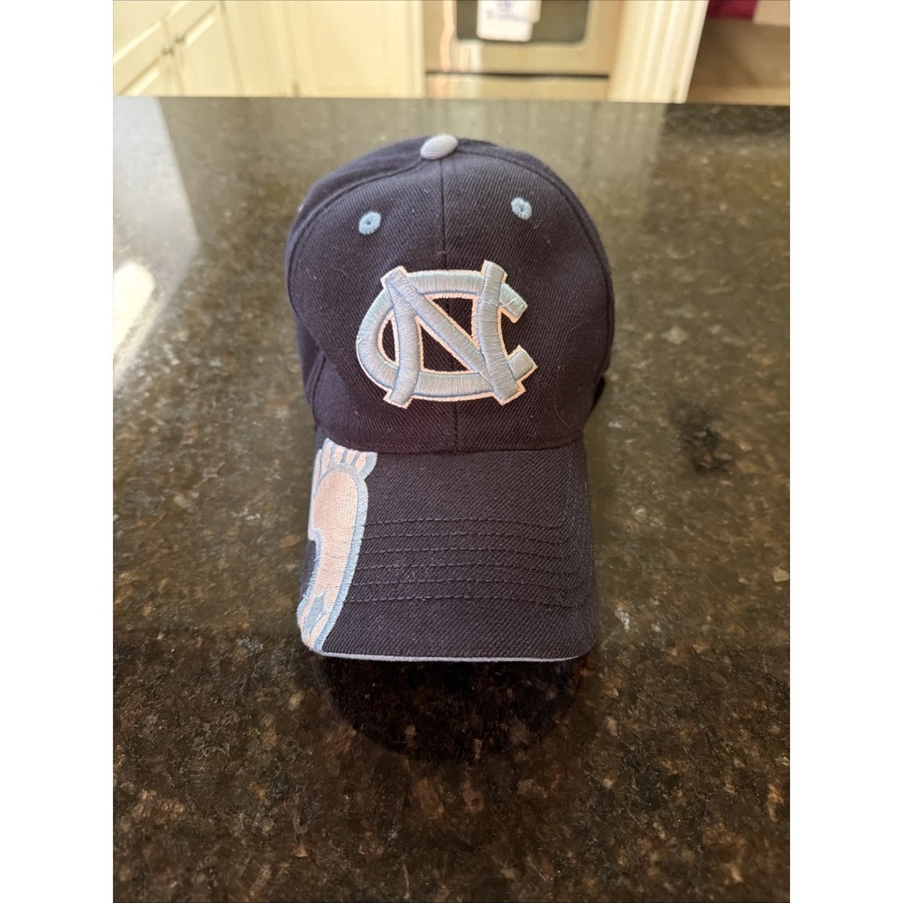UNC Tar Heels Top Of The World NCAA Hat Foot Navy North Carolina Adjustable Cap